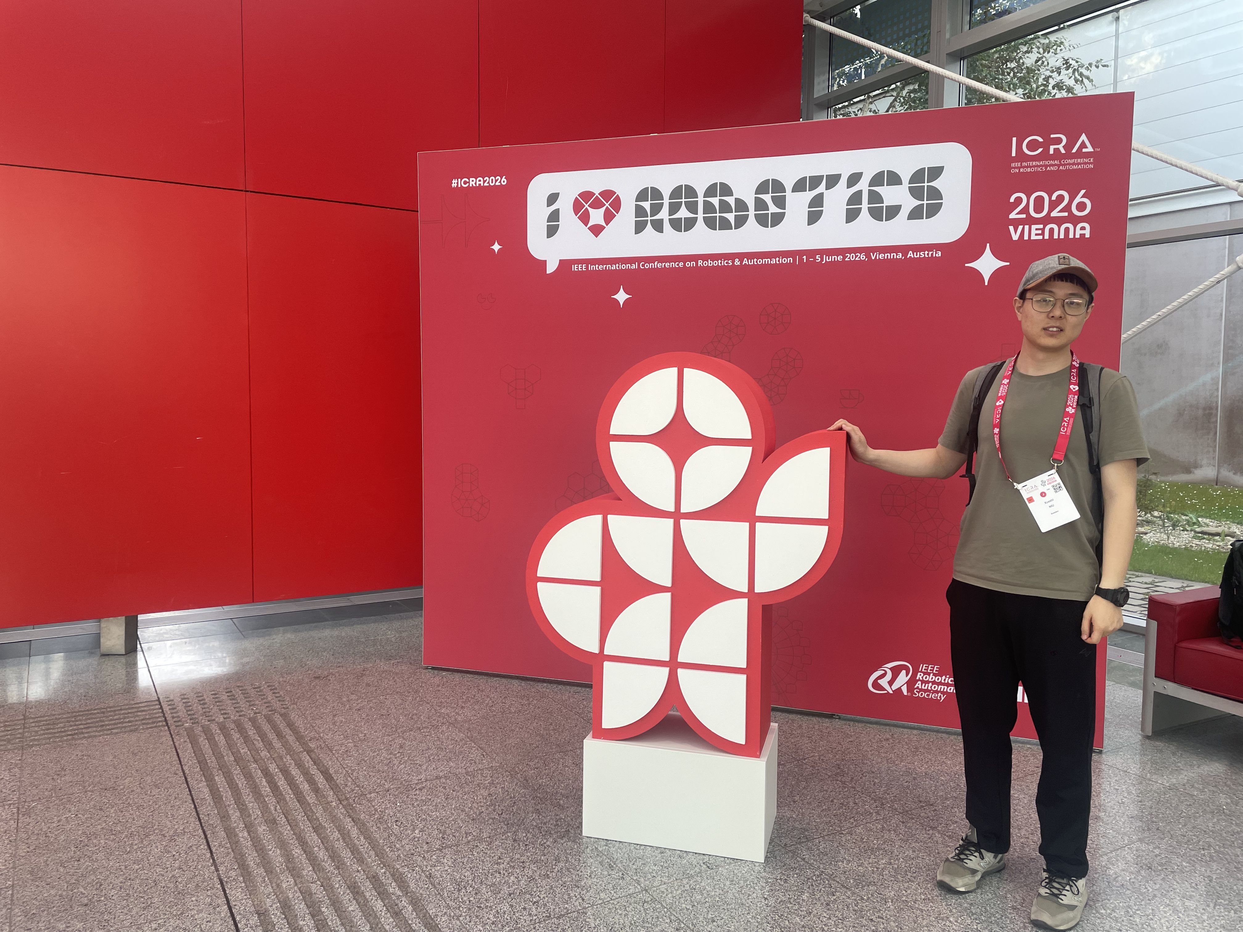 CPS-Lab at the ICRA 2026 Vienna conference sign